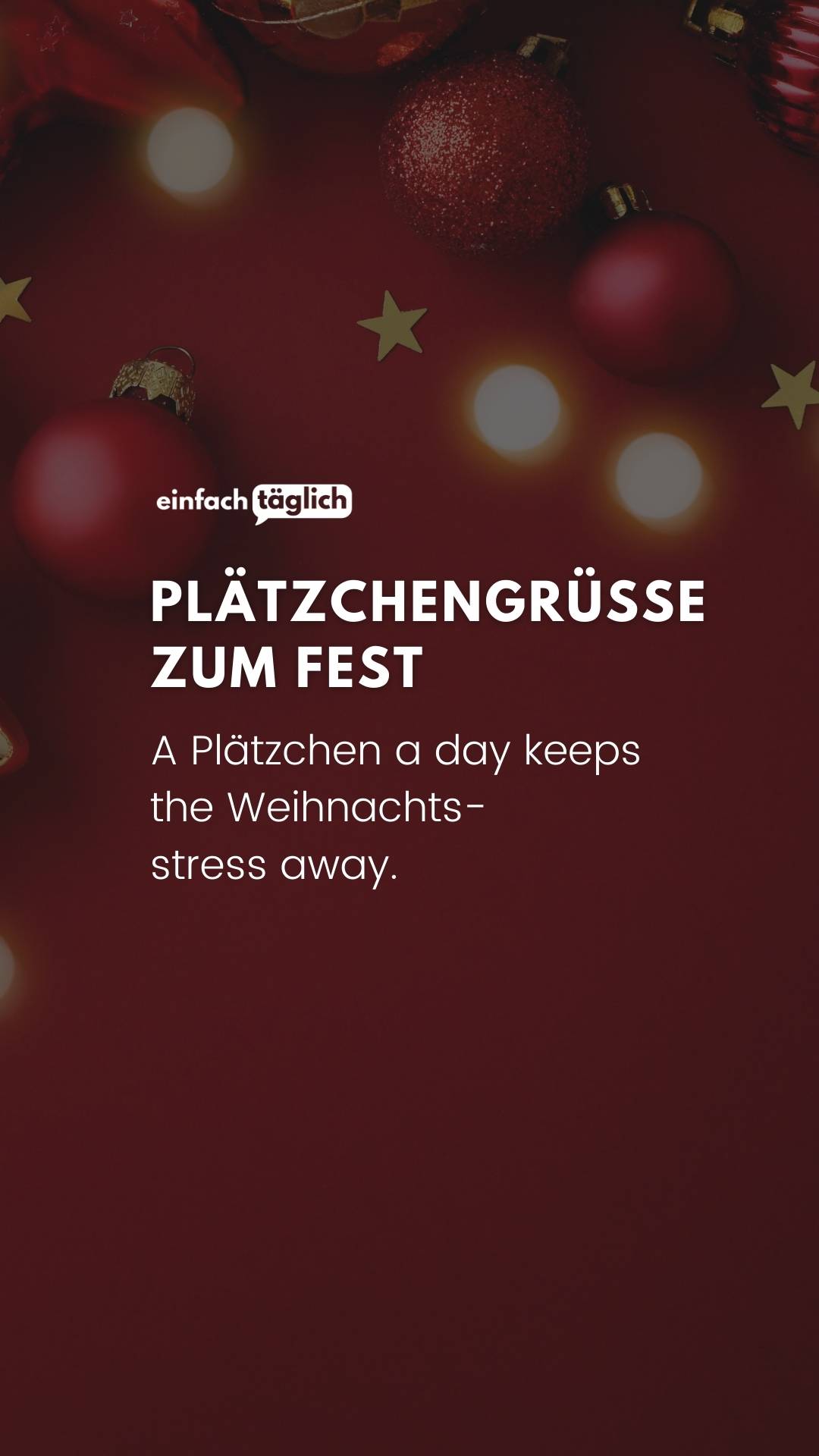 5 geniale Sprüche zu Weihnachten - einfachtäglich.de