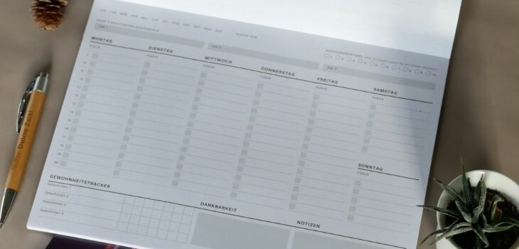 Wochenplanung: So planst Du richtig Deine Woche